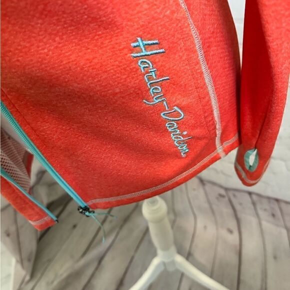 Harley Davidson Lightweight Performance Jacket Womens Red Rock Vegas - M - Picture 6 of 9